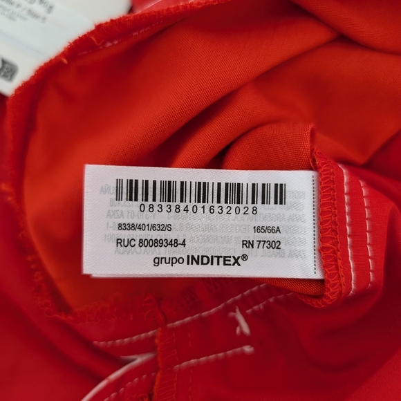 BNWT Zara Red Swim Shorts - Picture 4 of 6